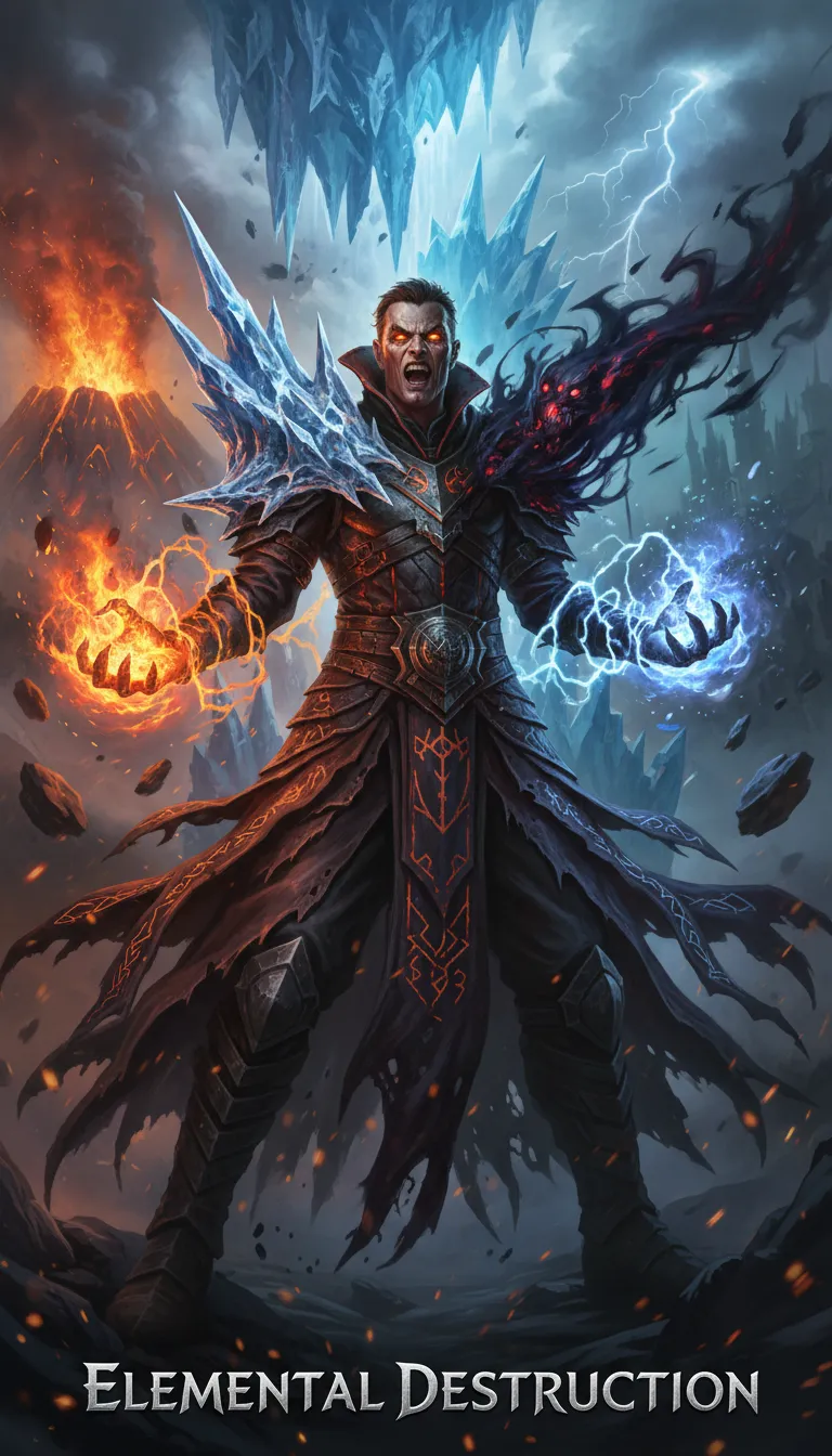 Elemental Chaos Villain