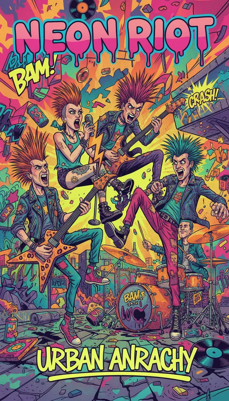 Pop-Art Punk Fusion