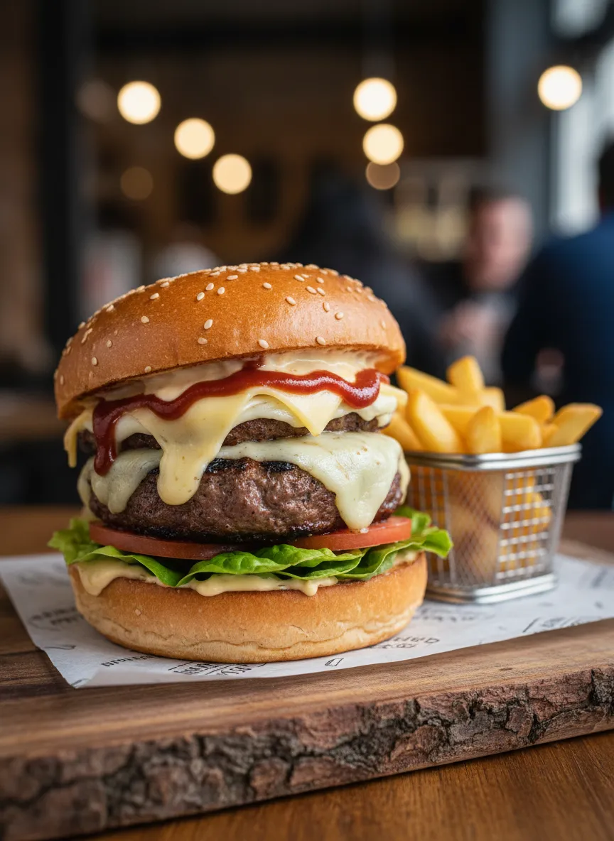 Gourmet burger