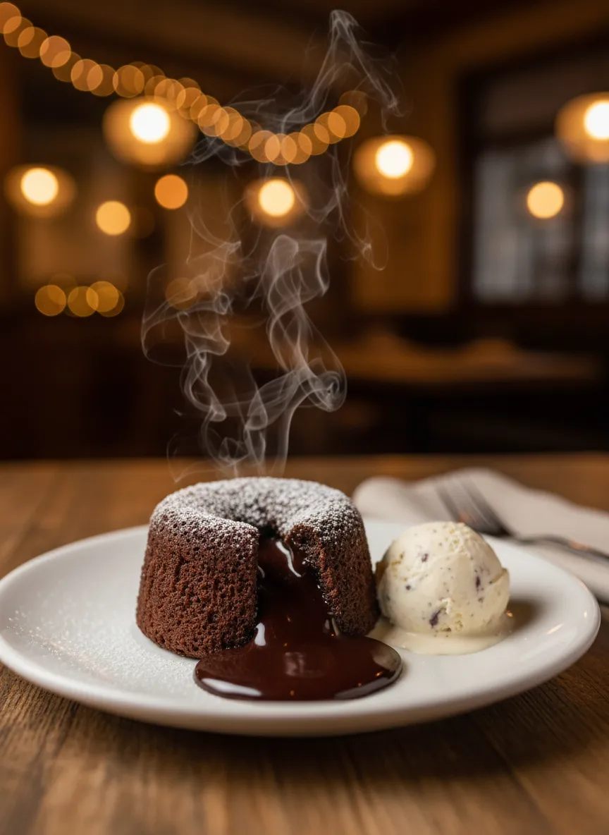 Molten chocolate