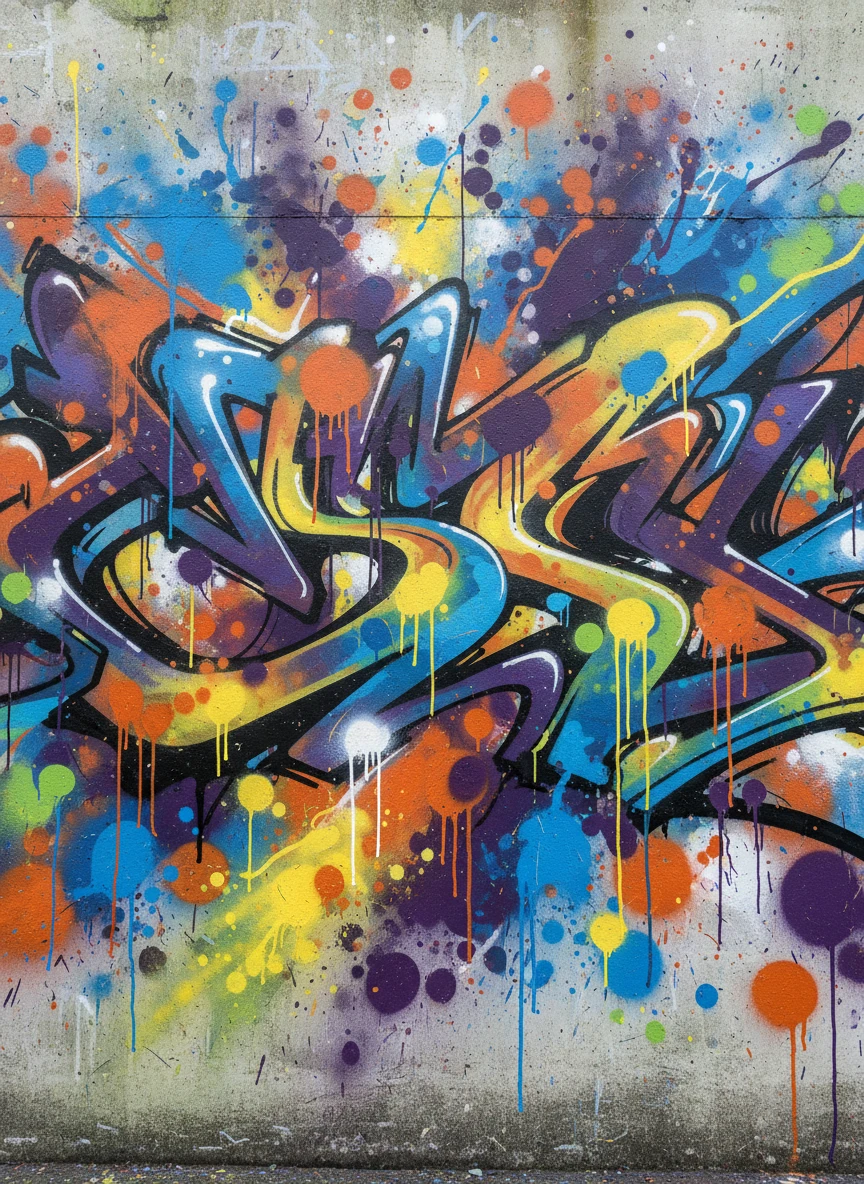 Abstract Color Explosion