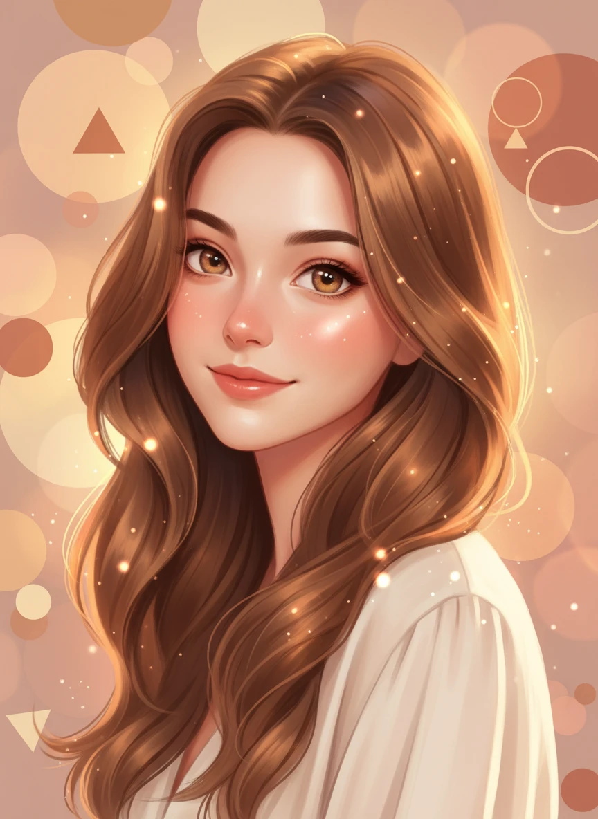 Aesthetic Soft-Light Anime Girl