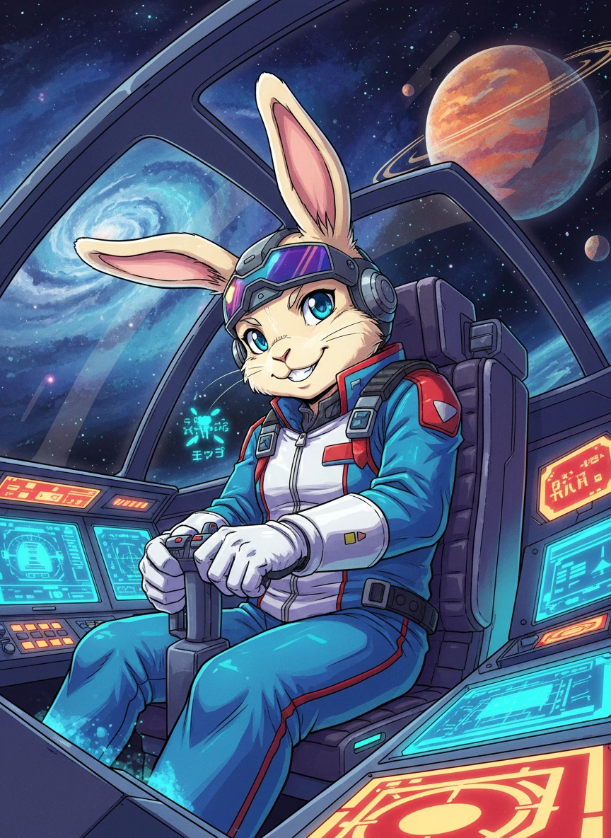 Anime Rabbit Pilot