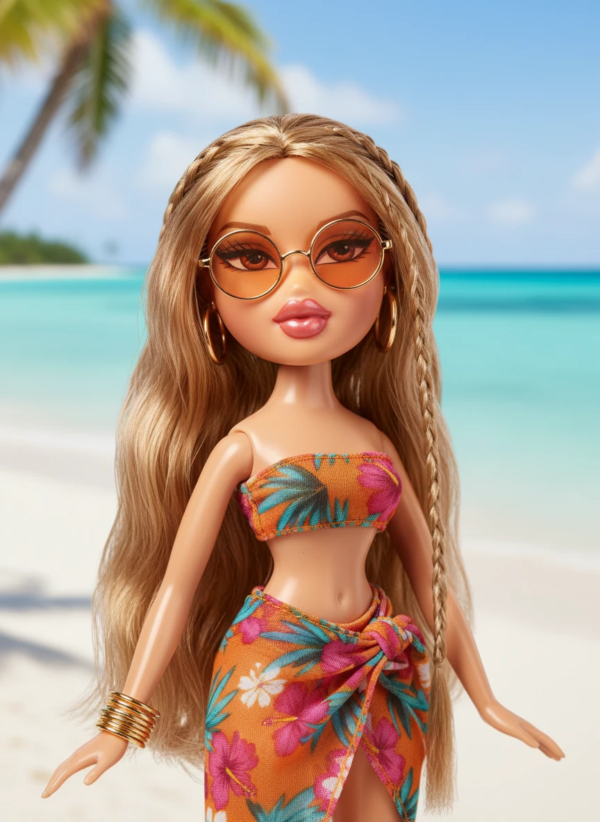 Beachside Fashion Babe