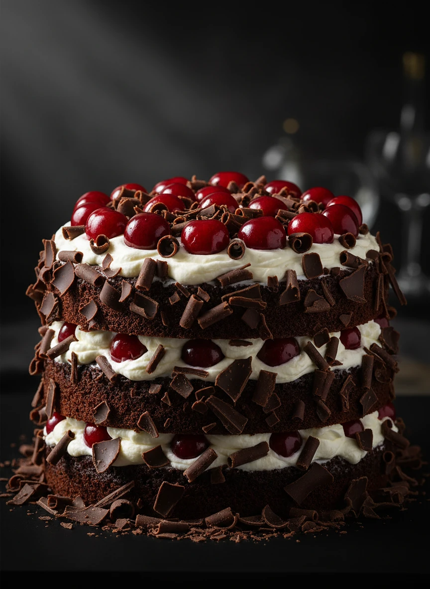Black Forest Cherry Cake