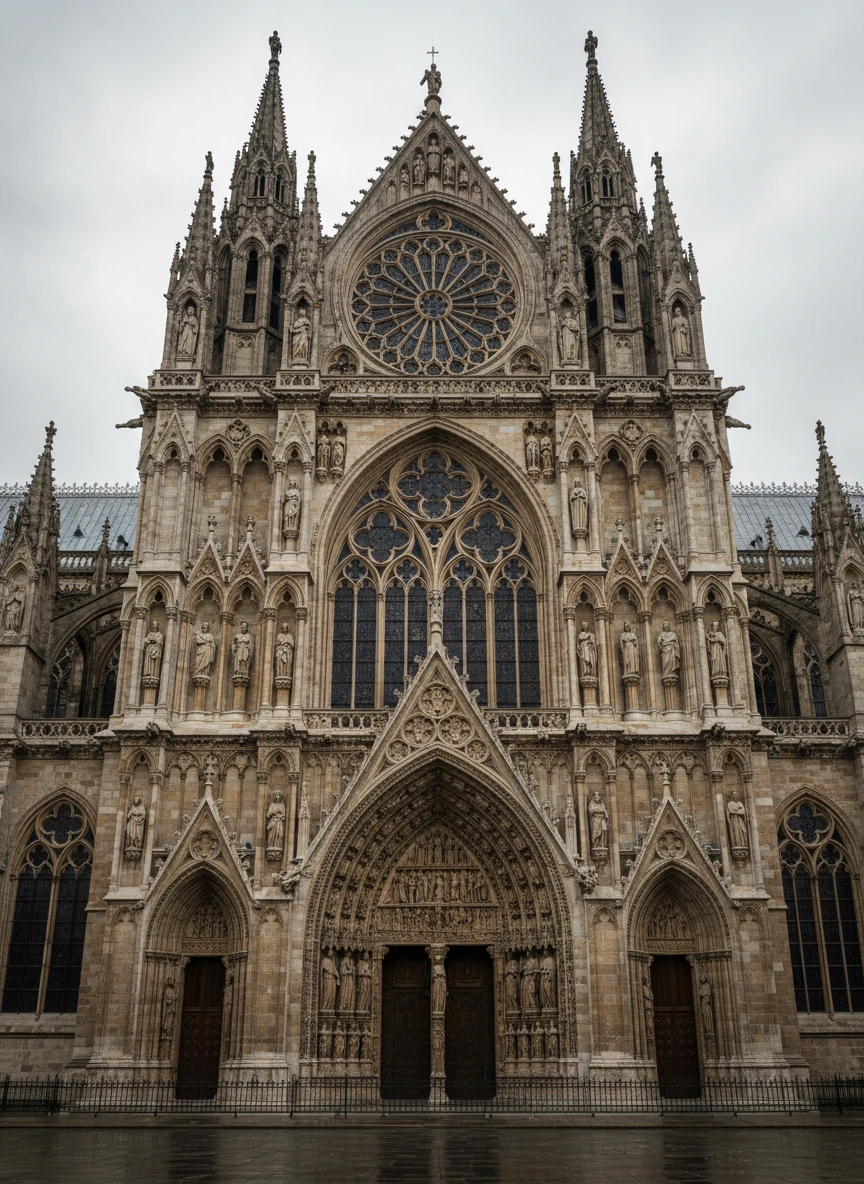 Classic European Cathedral