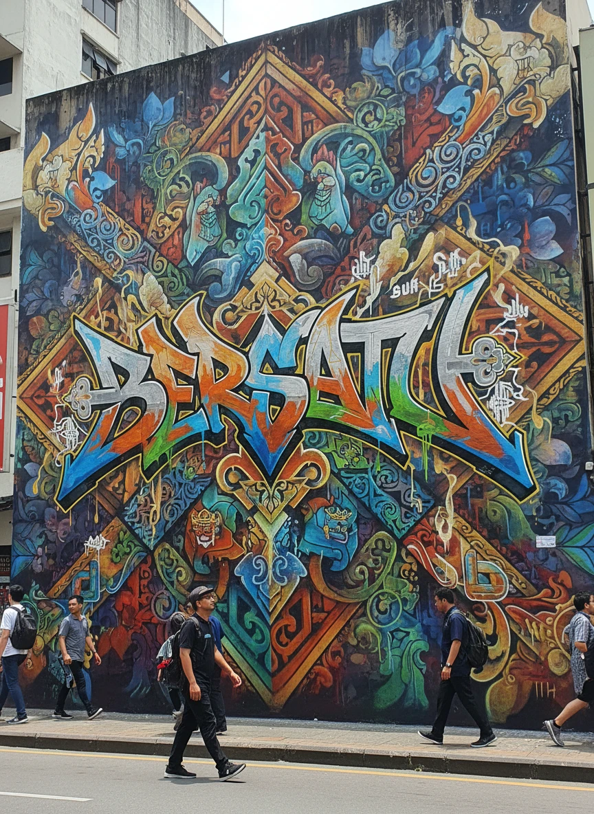 Cultural Fusion Wall