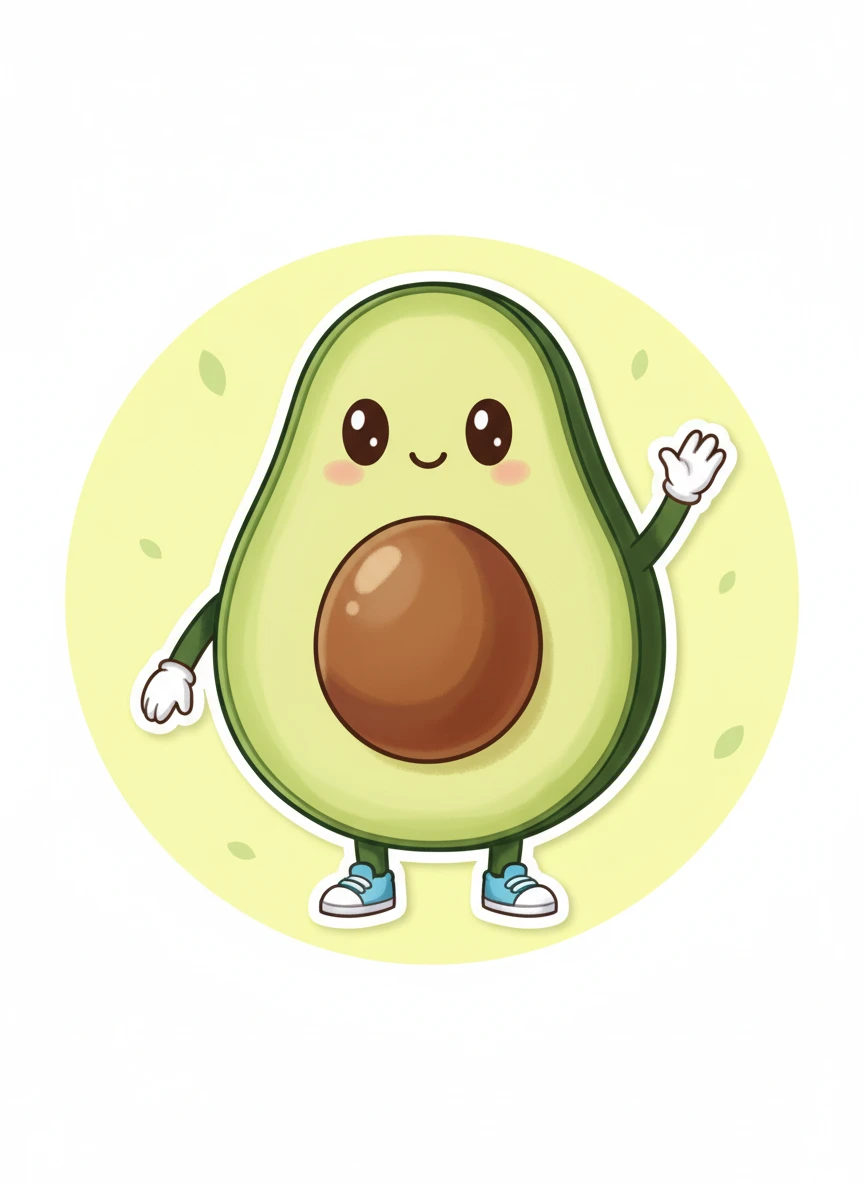 Cute Food Mascot
