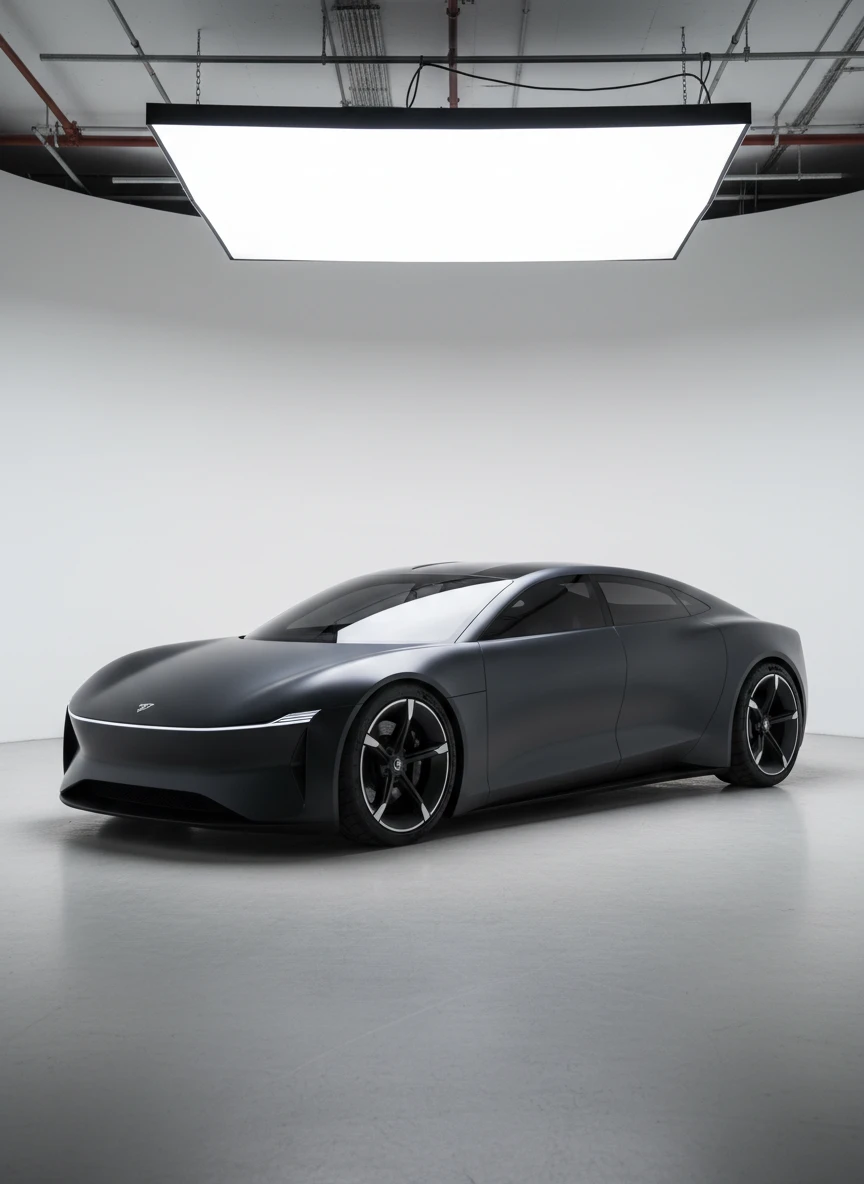 Electric Car Studio Showcase