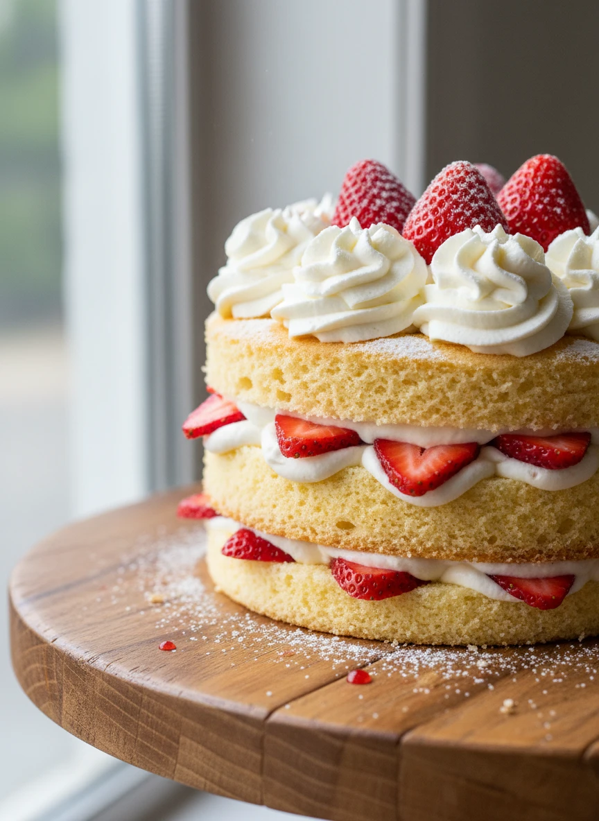 Fresh Strawberry Shortcake