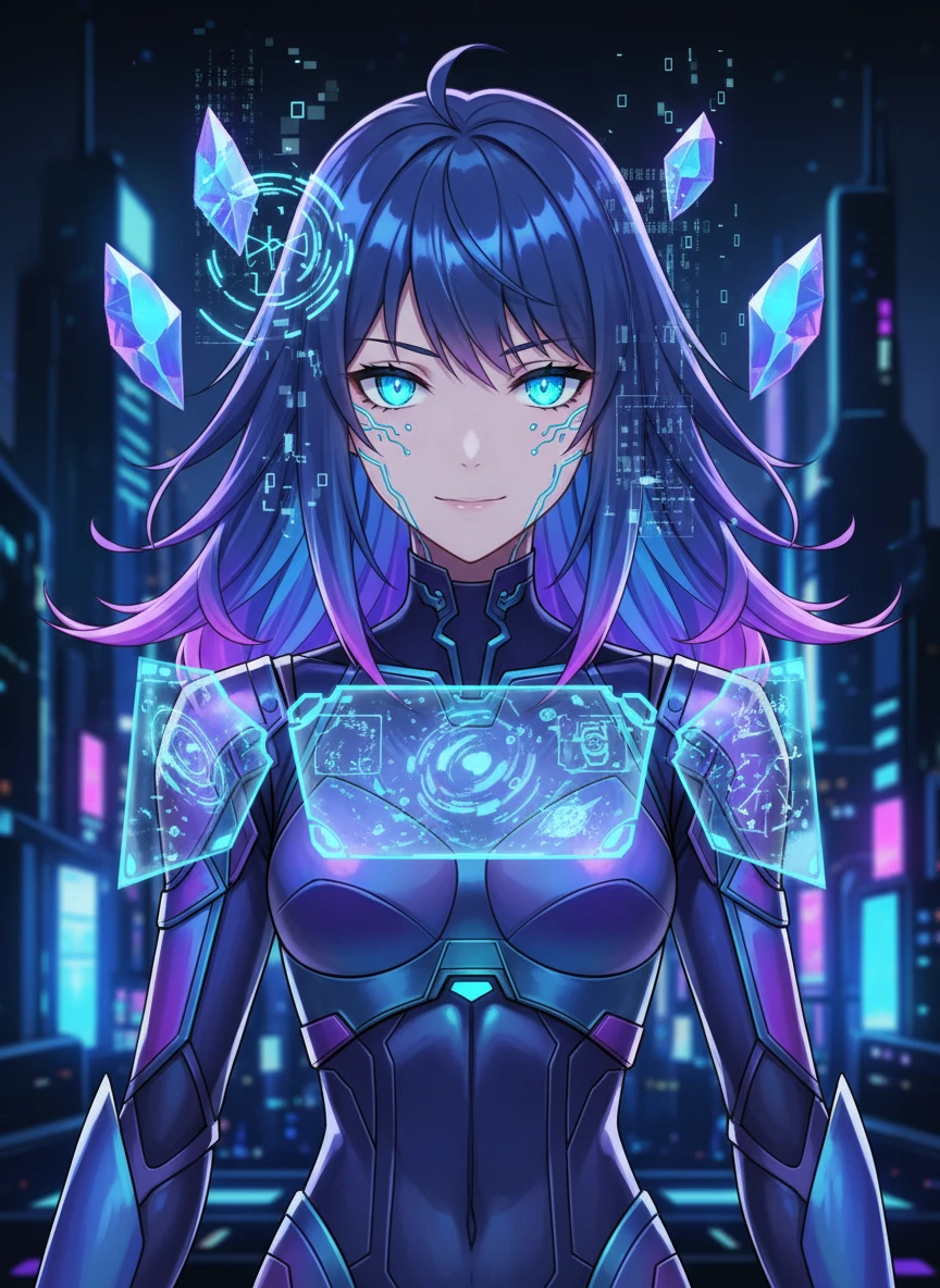 Futuristic AI Idol