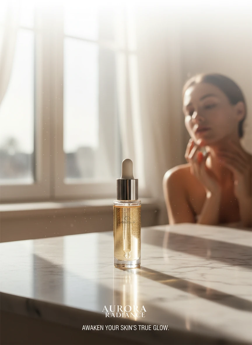 Luxury Skincare Glow Campaign