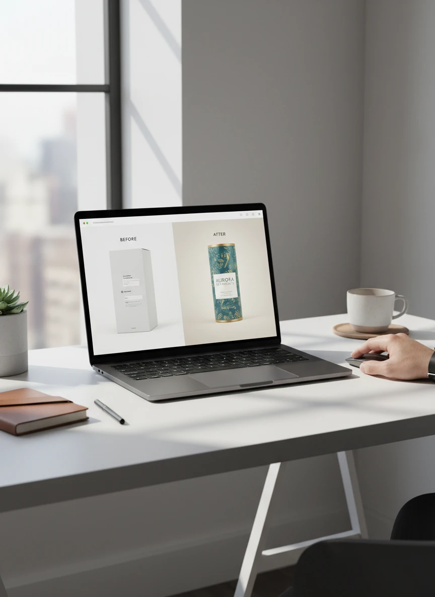 Minimal Product Scene