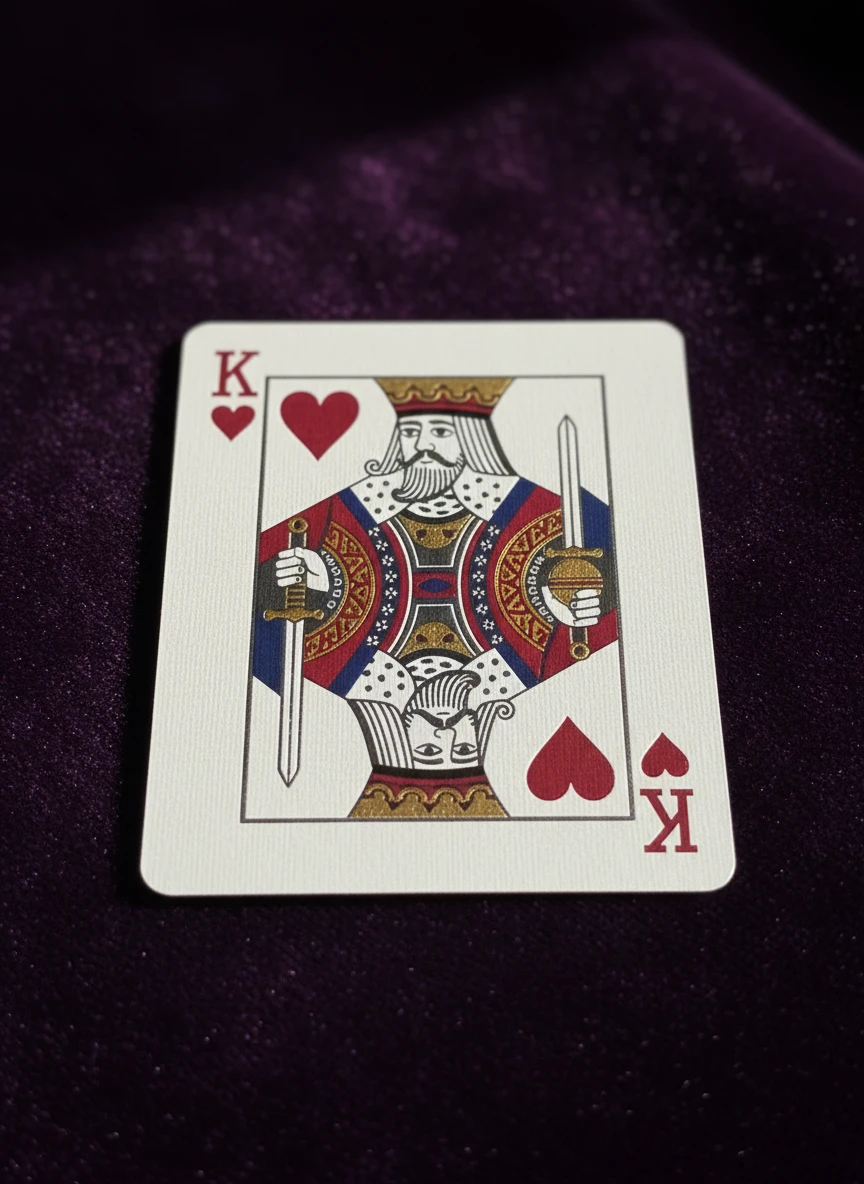 Modern Minimal Face Card