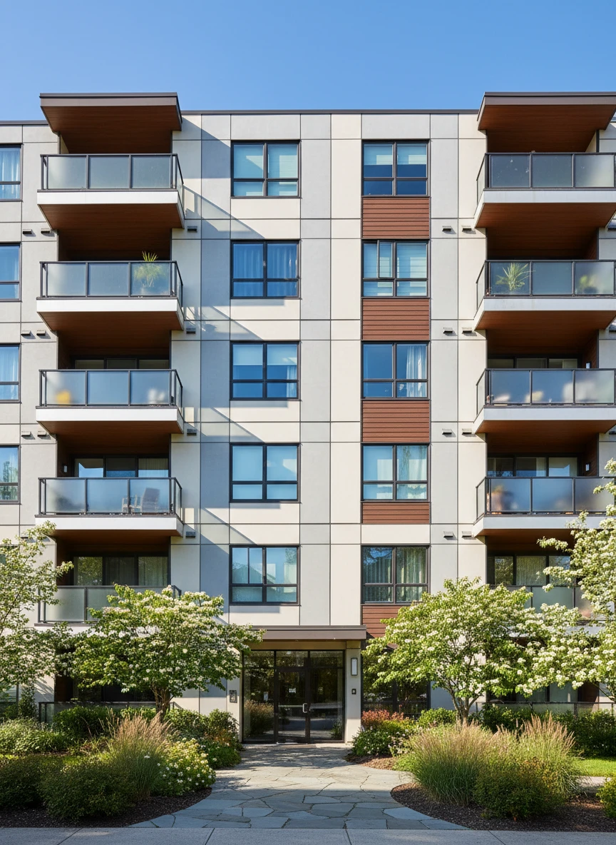 Modern Urban Apartment Complex