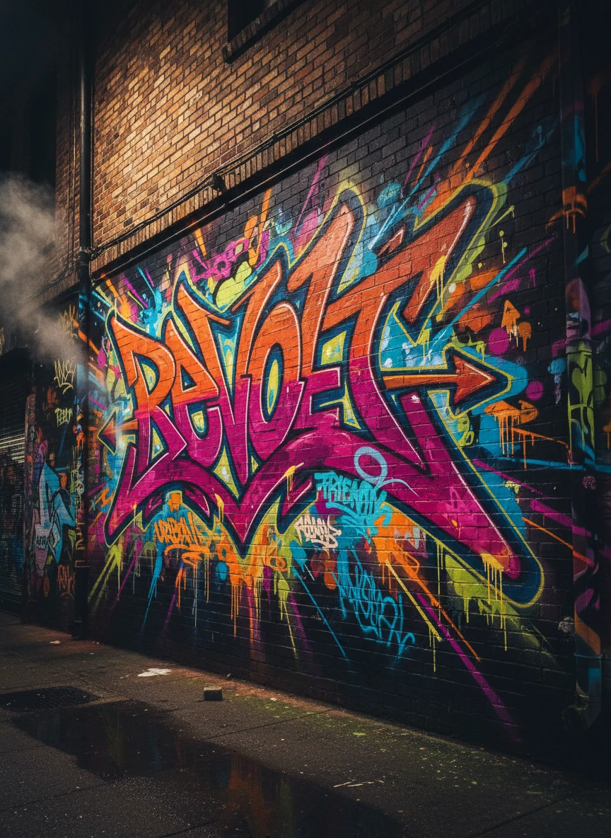 Neon Alley Wildstyle