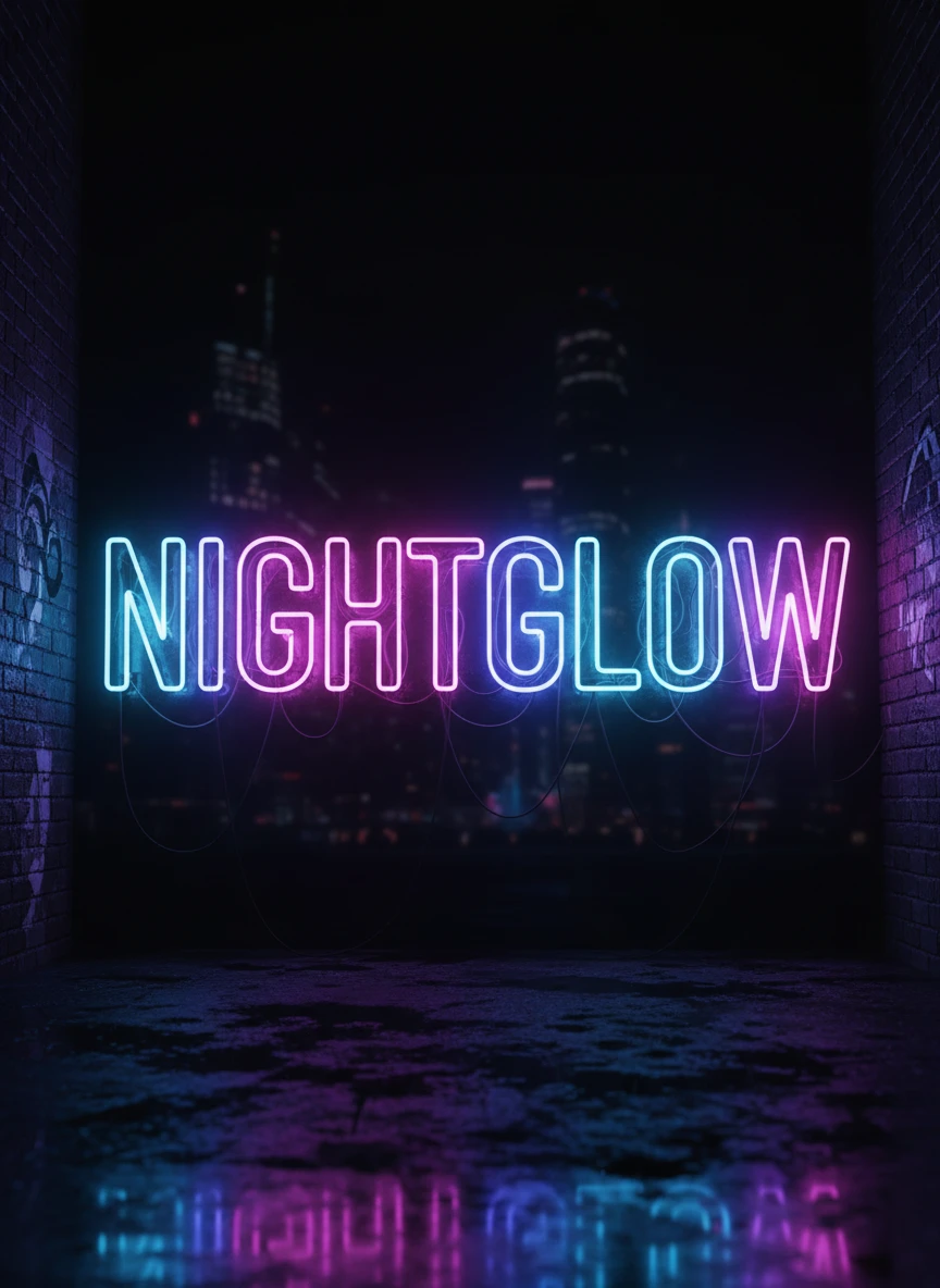 Neon Glow Street Style