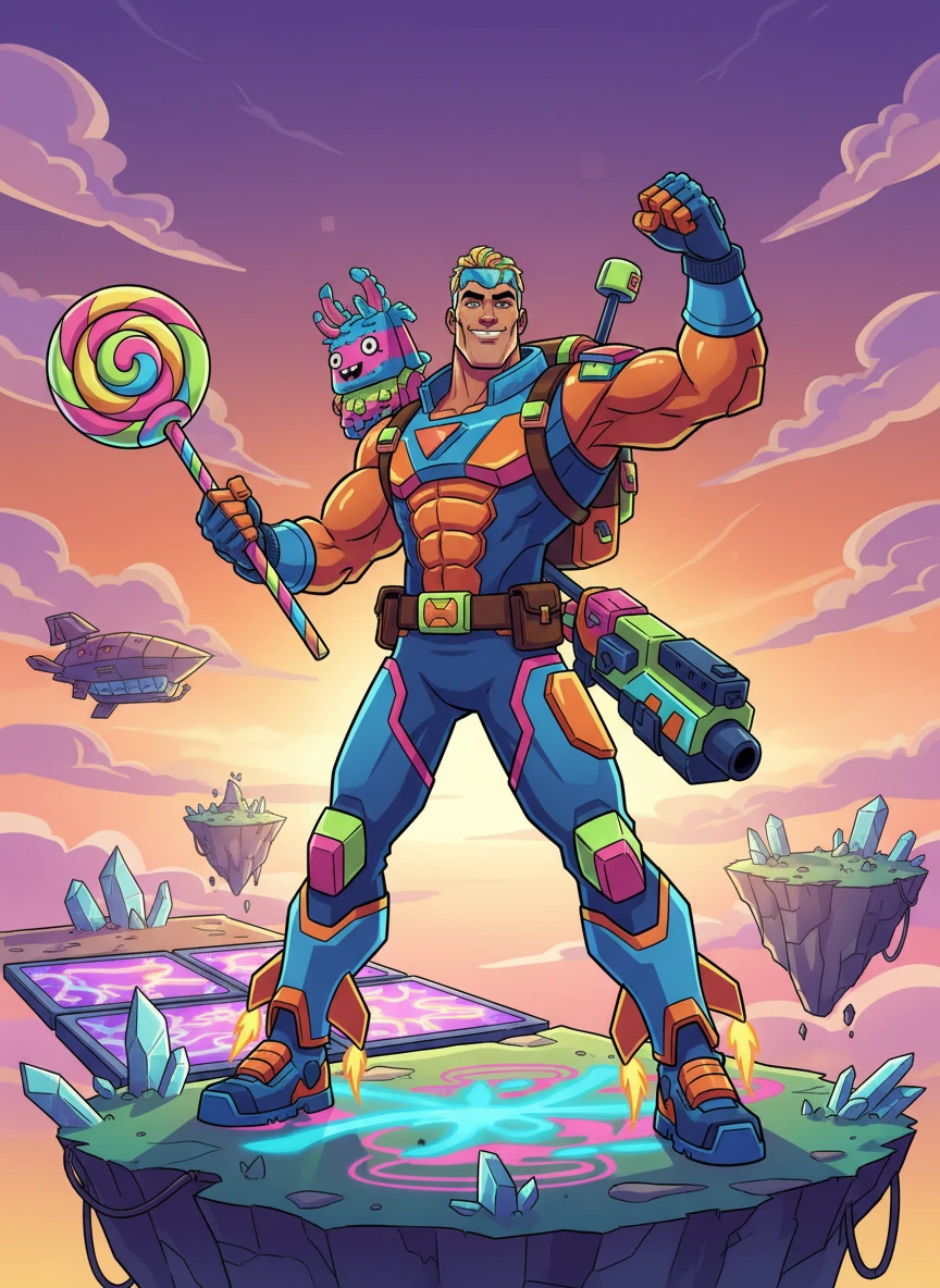 Neon Victory Hero Skin
