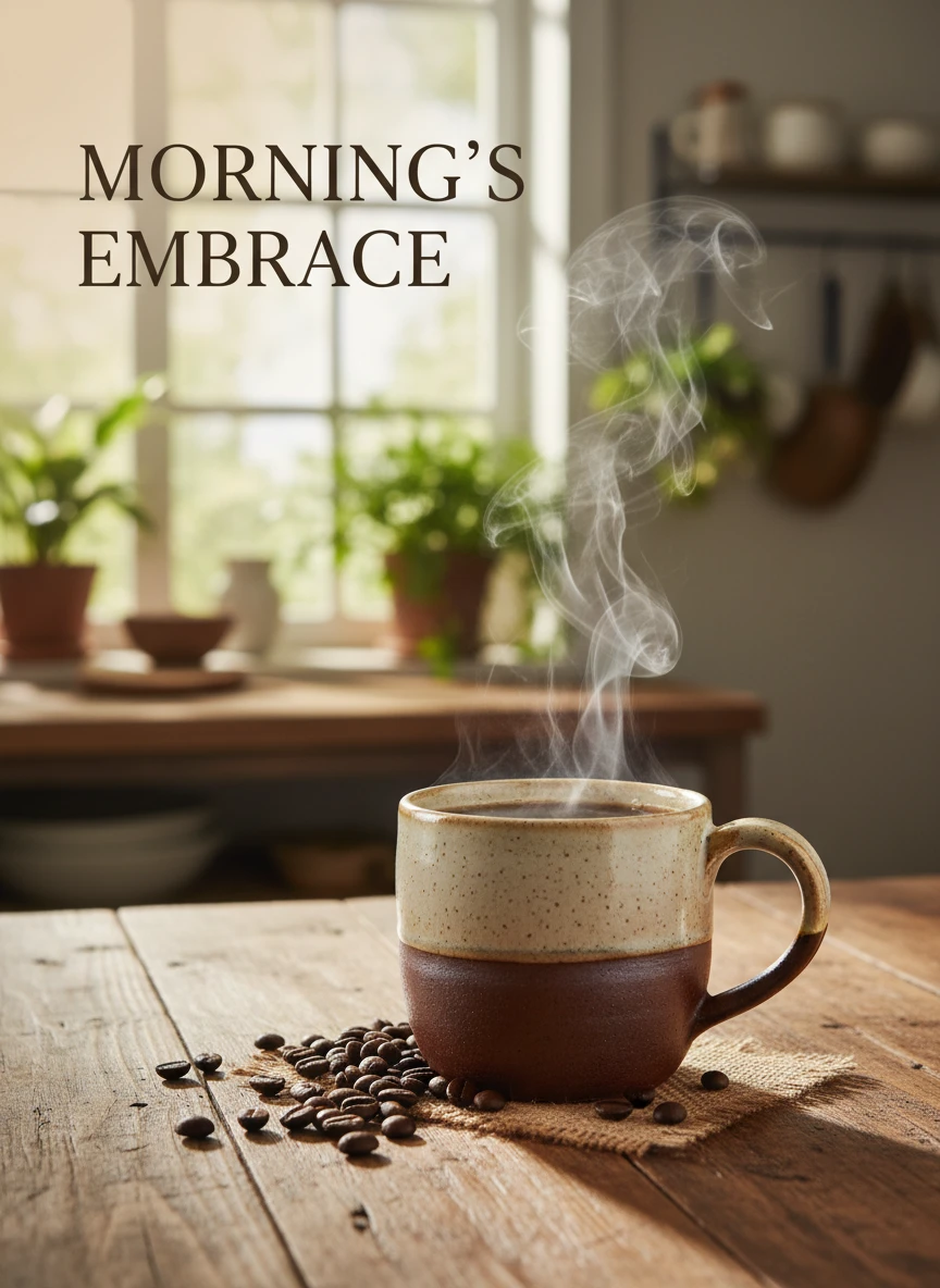 Organic Coffee Brand Morning Ad