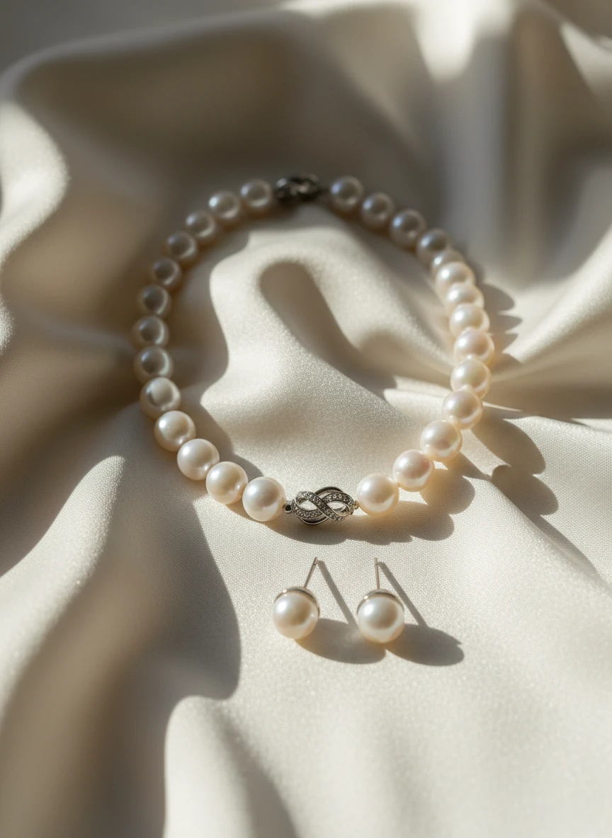 Pearl Bridal Set