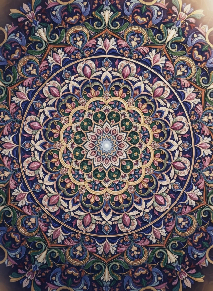 Sacred Floral Harmony