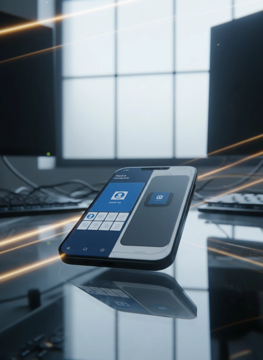 Smartphone UI Preview
