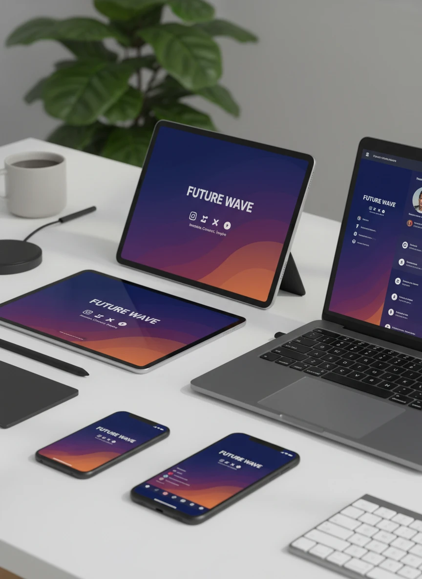 Social Media Branding Mockup