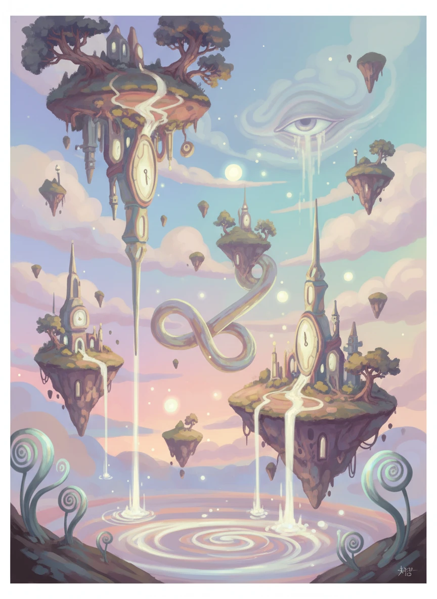 Surreal Dream Landscape
