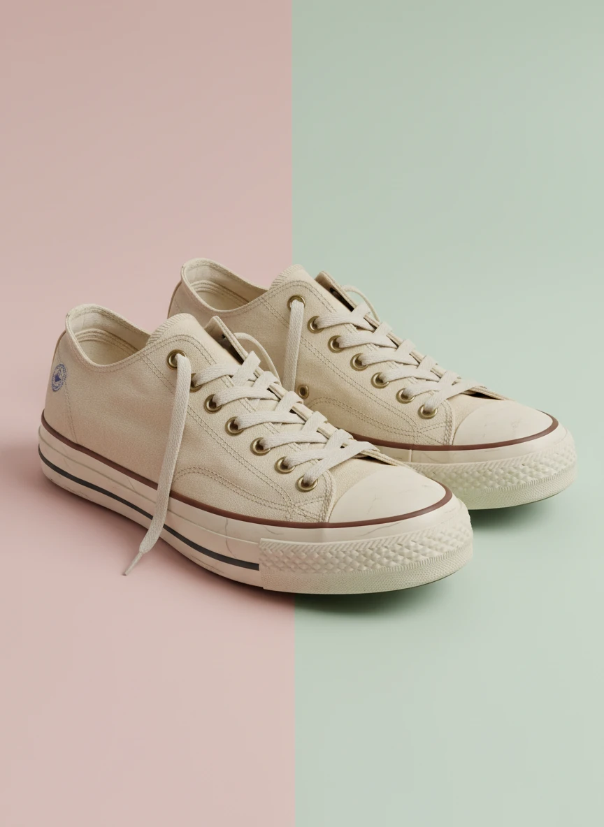 Vintage Canvas Shoe