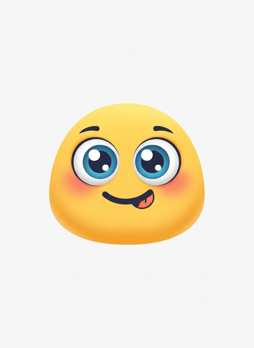 Cute Playful Face