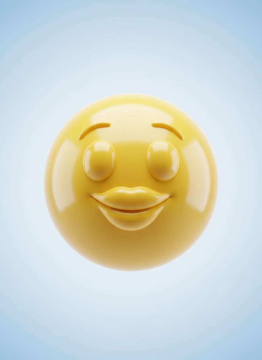 Glossy 3D Emoji
