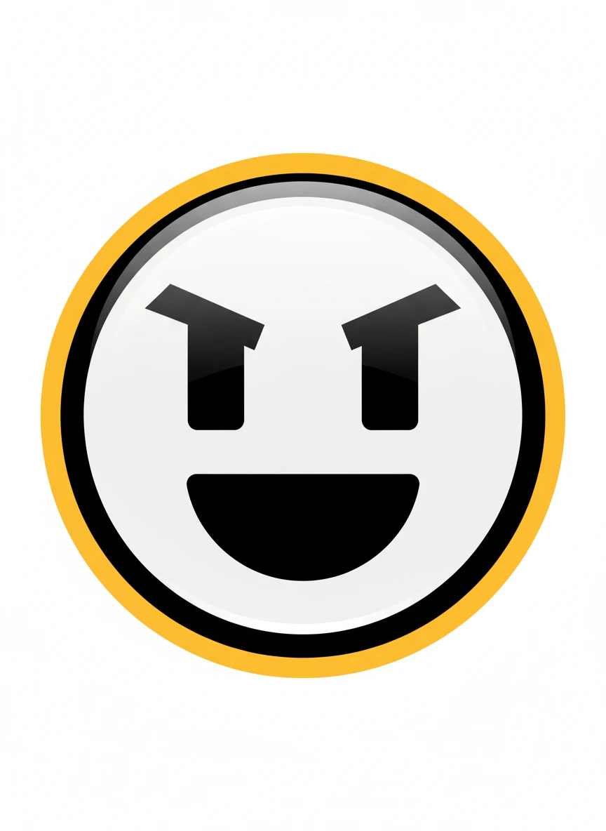 Bold High-Contrast Emoji